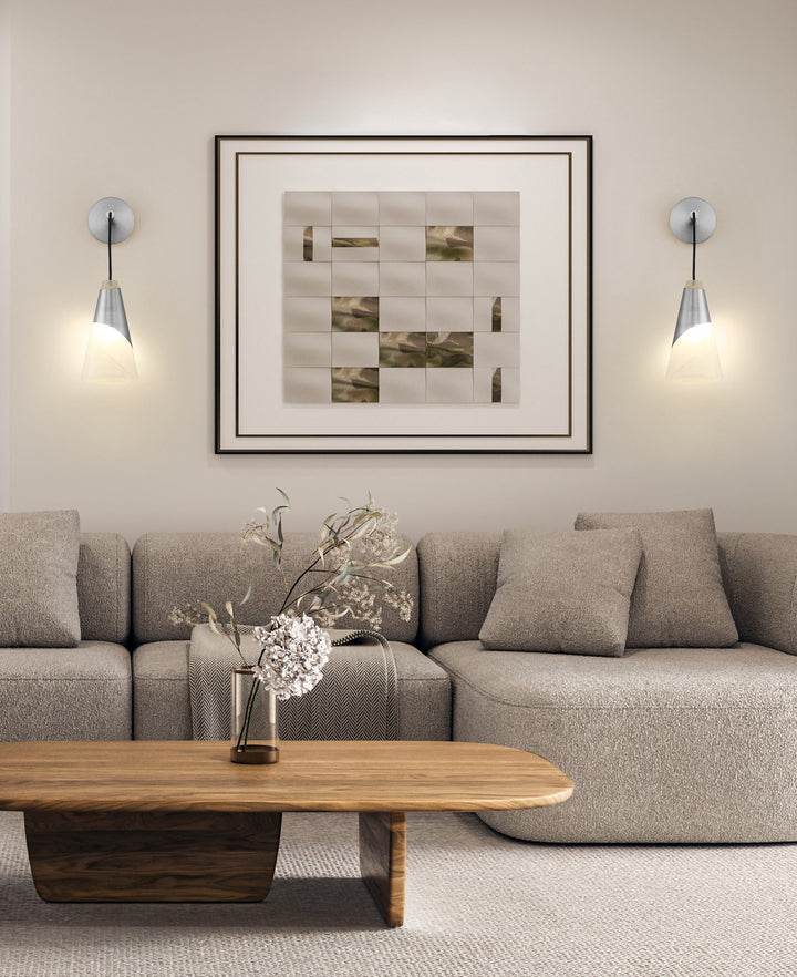 Z-Lite Canada - 828-1S-BN - One Light Wall Sconce - Aimie - Brushed Nickel