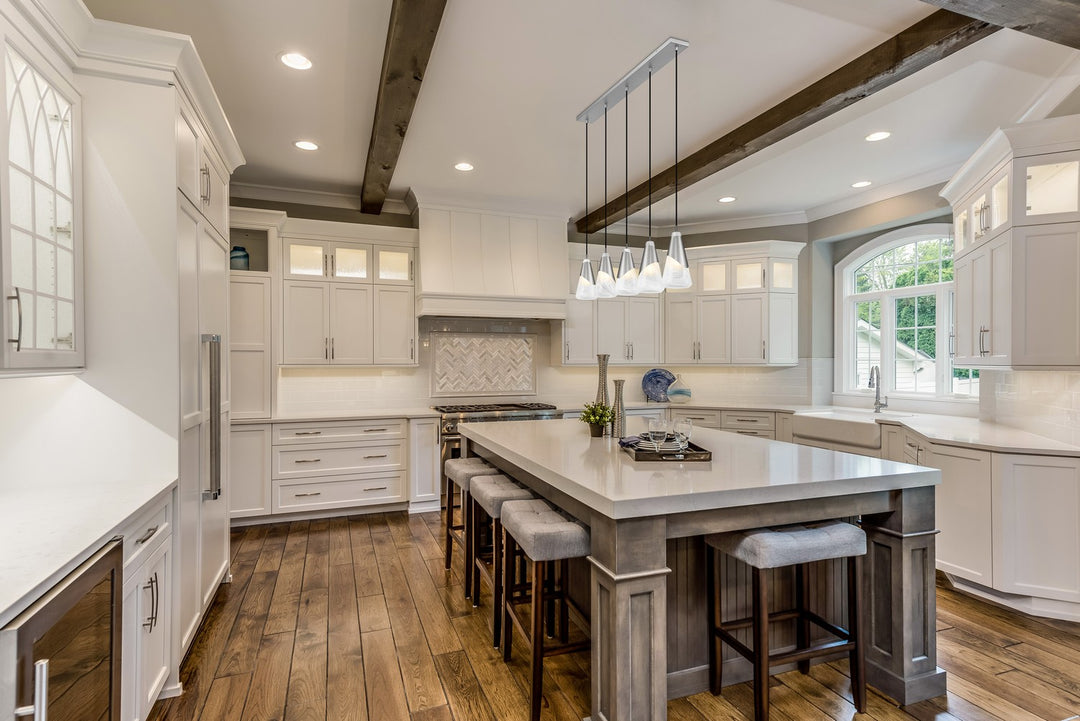 Z-Lite Canada - 828P6-5L-BN - Five Light Linear Chandelier - Aimie - Brushed Nickel