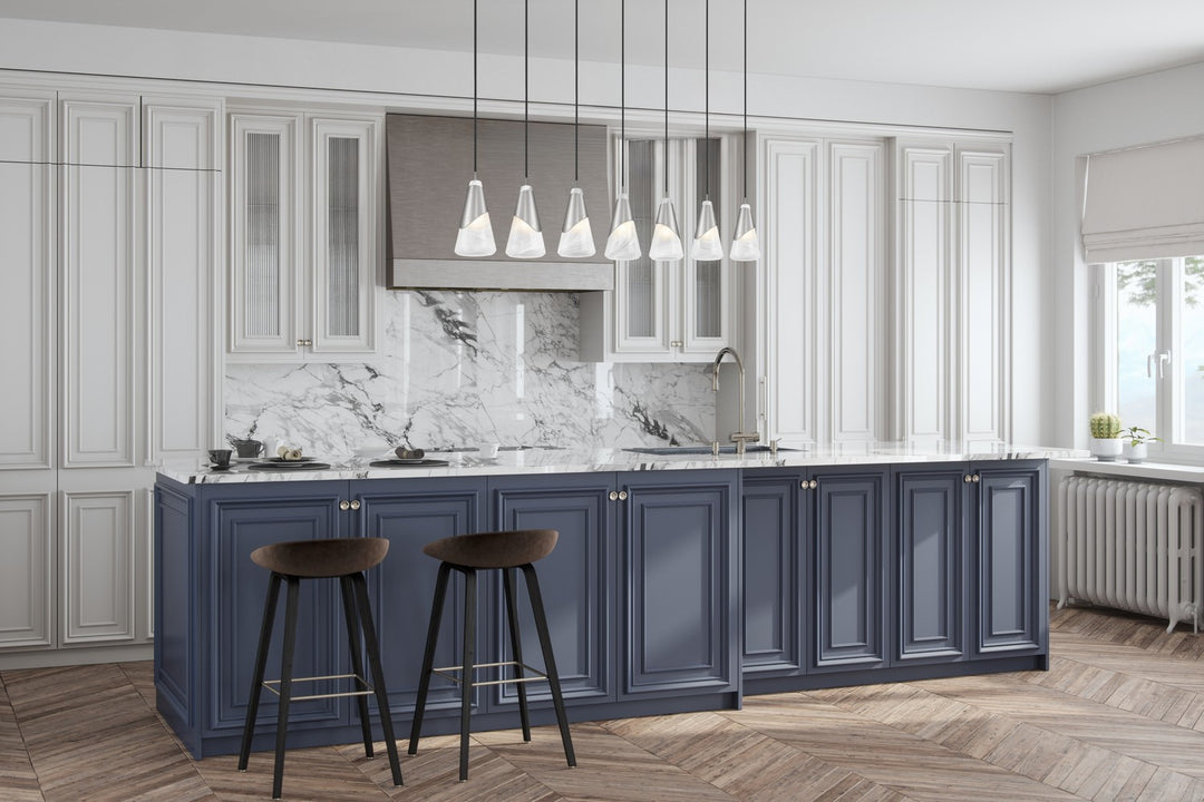 Z-Lite Canada - 828P6-7L-BN - Seven Light Linear Chandelier - Aimie - Brushed Nickel