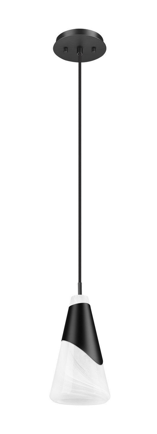 Z-Lite Canada - 828P6-MB - One Light Pendant - Aimie - Matte Black