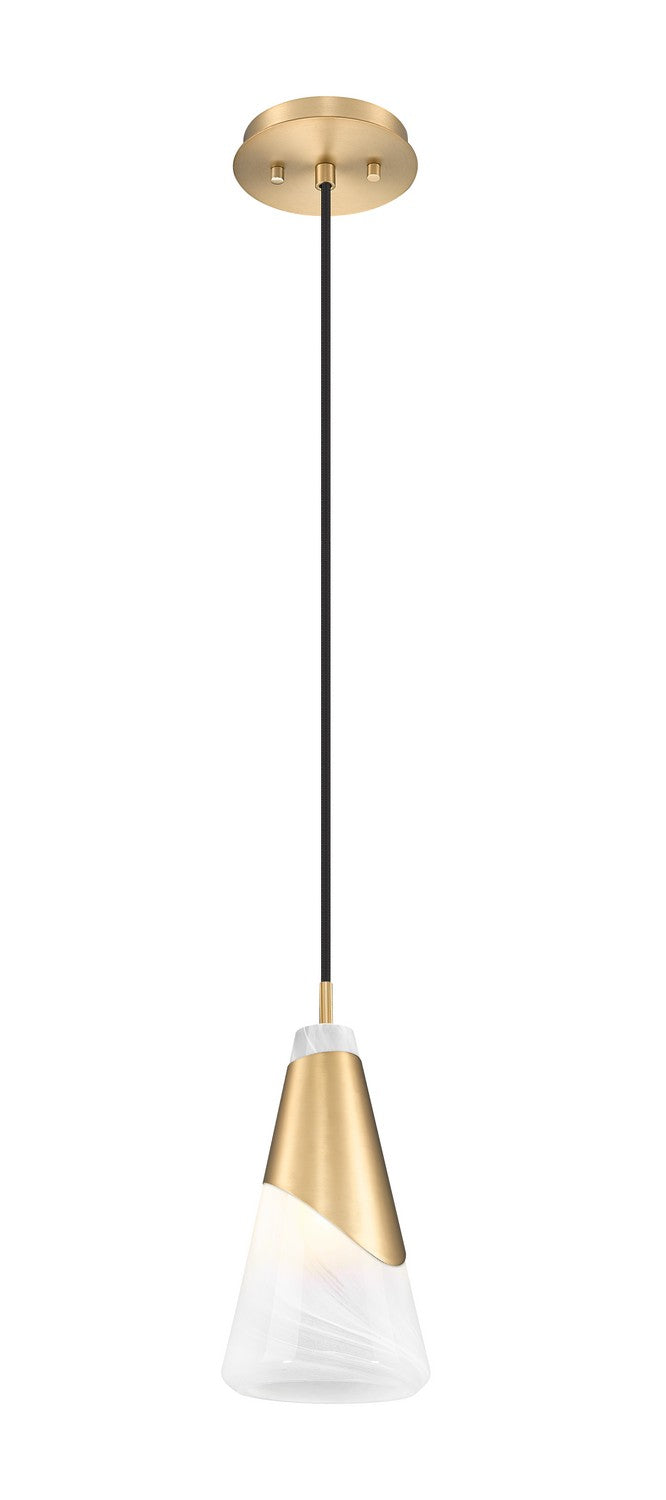 Z-Lite Canada - 828P6-MGLD - One Light Pendant - Aimie - Modern Gold