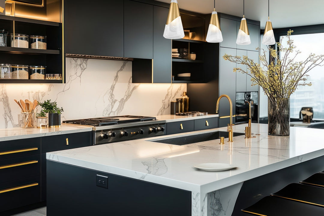 Z-Lite Canada - 828P6-MGLD - One Light Pendant - Aimie - Modern Gold