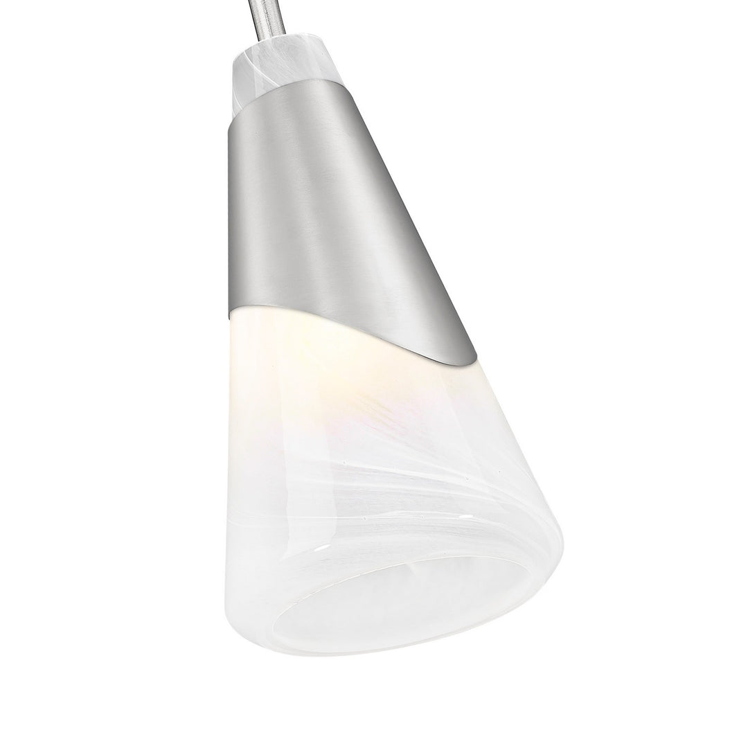 Z-Lite Canada - 828P6-ROD-BN - One Light Pendant - Aimie - Brushed Nickel