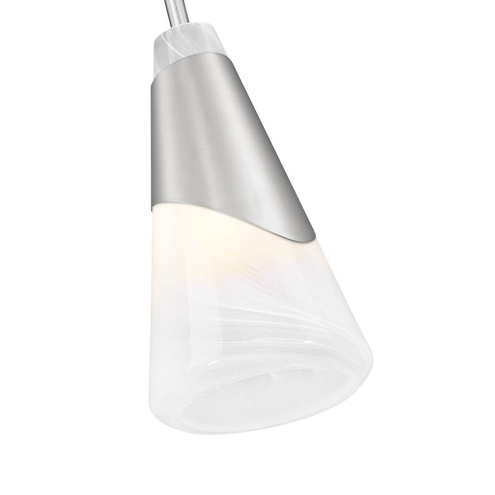 Z-Lite Canada - 828P6-ROD-BN - One Light Pendant - Aimie - Brushed Nickel
