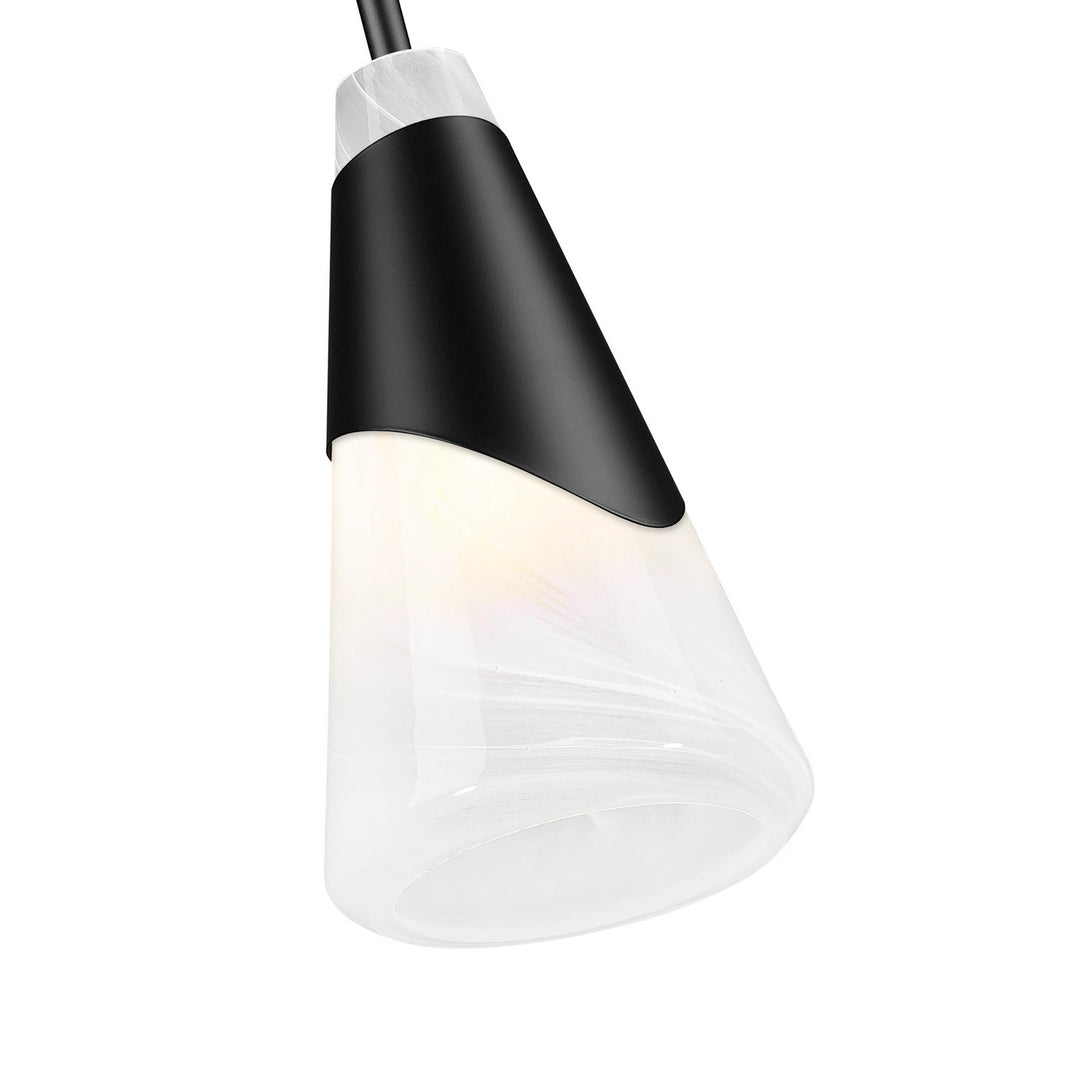 Z-Lite Canada - 828P6-ROD-MB - One Light Pendant - Aimie - Matte Black