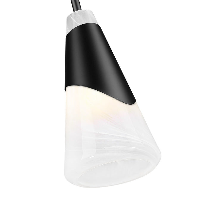 Z-Lite Canada - 828P6-ROD-MB - One Light Pendant - Aimie - Matte Black