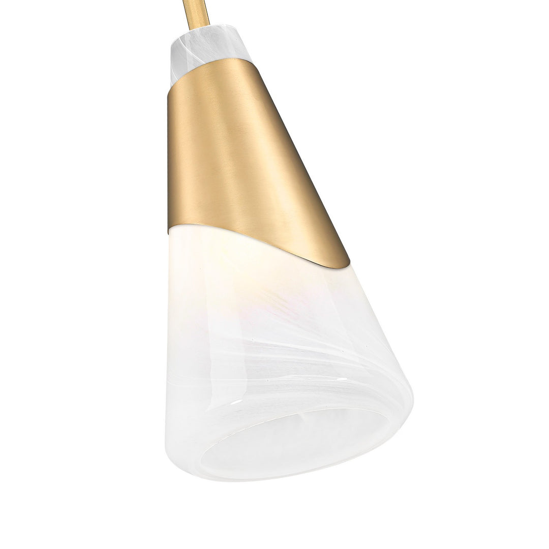 Z-Lite Canada - 828P6-ROD-MGLD - One Light Pendant - Aimie - Modern Gold