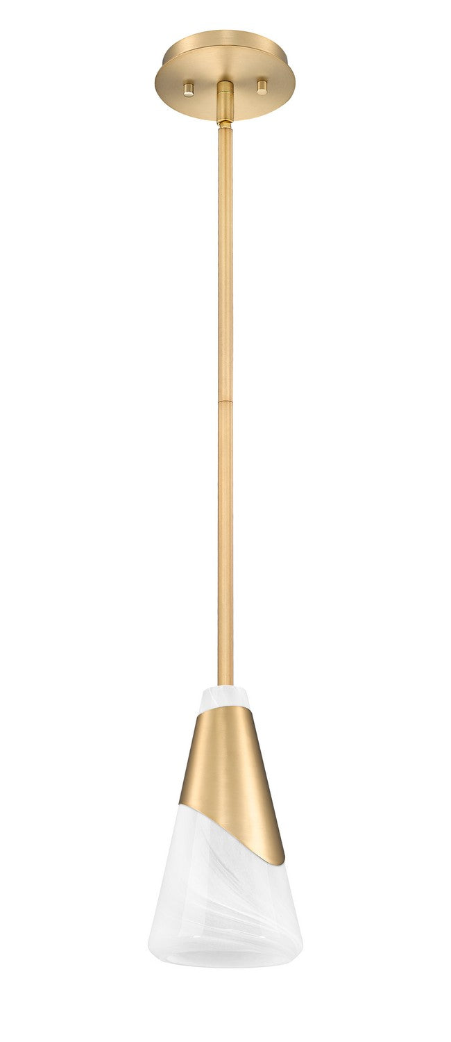 Z-Lite Canada - 828P6-ROD-MGLD - One Light Pendant - Aimie - Modern Gold