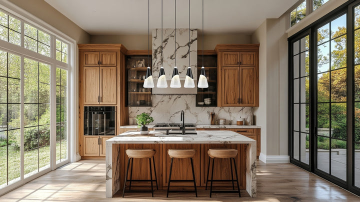 Z-Lite Canada - 828P7-5L-MB - Five Light Linear Chandelier - Aimie - Matte Black