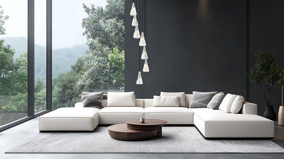 Z-Lite Canada - 828P7-7R-BN - Seven Light Chandelier - Aimie - Brushed Nickel