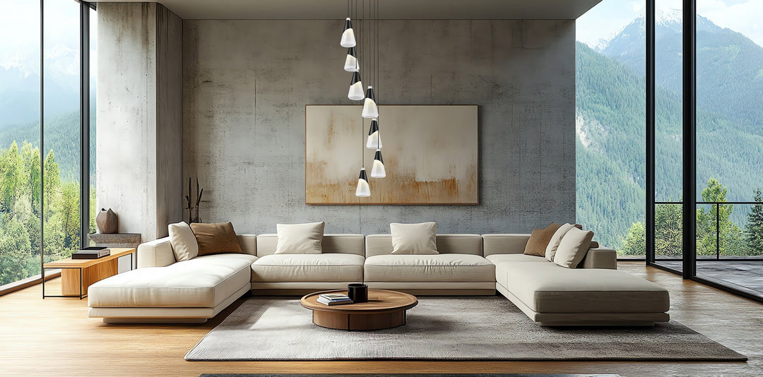 Z-Lite Canada - 828P7-7R-MB - Seven Light Chandelier - Aimie - Matte Black