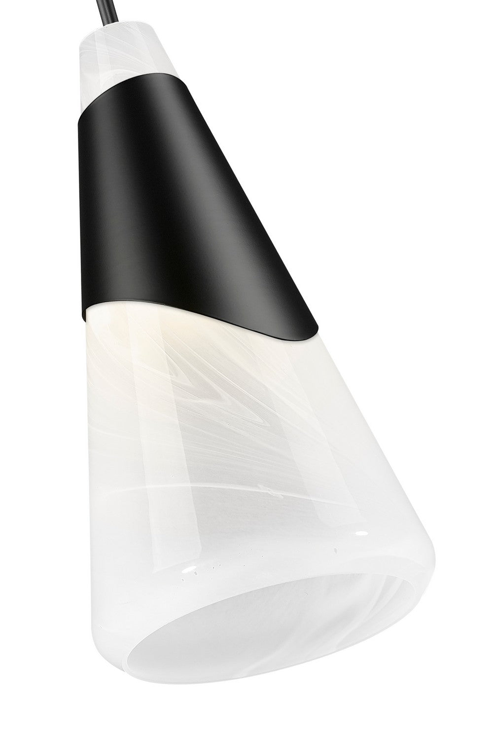 Z-Lite Canada - 828P7-MB - One Light Pendant - Aimie - Matte Black