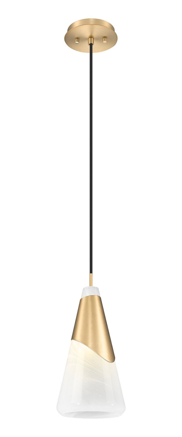 Z-Lite Canada - 828P7-MGLD - One Light Pendant - Aimie - Modern Gold