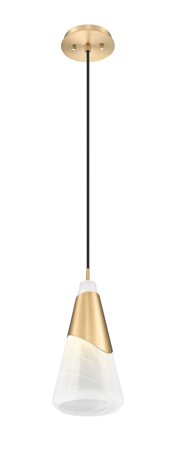 Z-Lite Canada - 828P7-MGLD - One Light Pendant - Aimie - Modern Gold