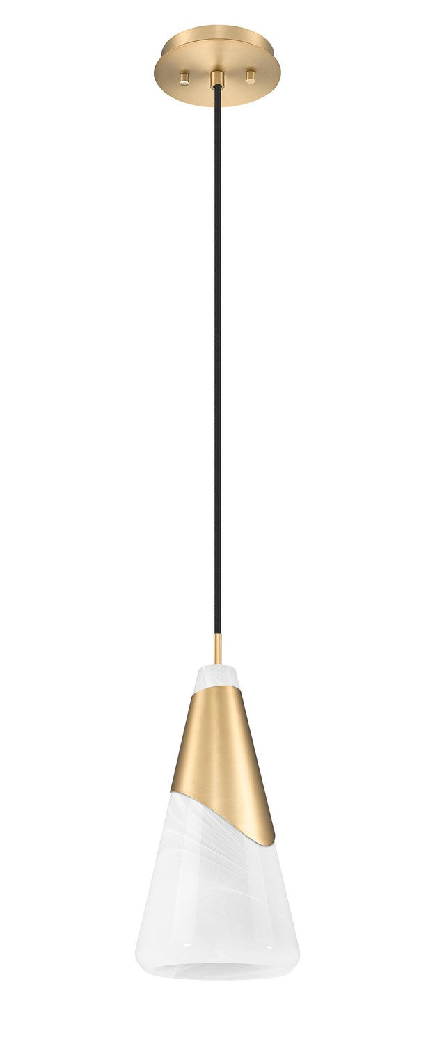 Z-Lite Canada - 828P7-MGLD - One Light Pendant - Aimie - Modern Gold