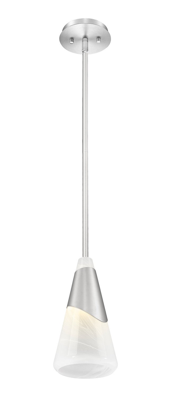 Z-Lite Canada - 828P7-ROD-BN - One Light Pendant - Aimie - Brushed Nickel