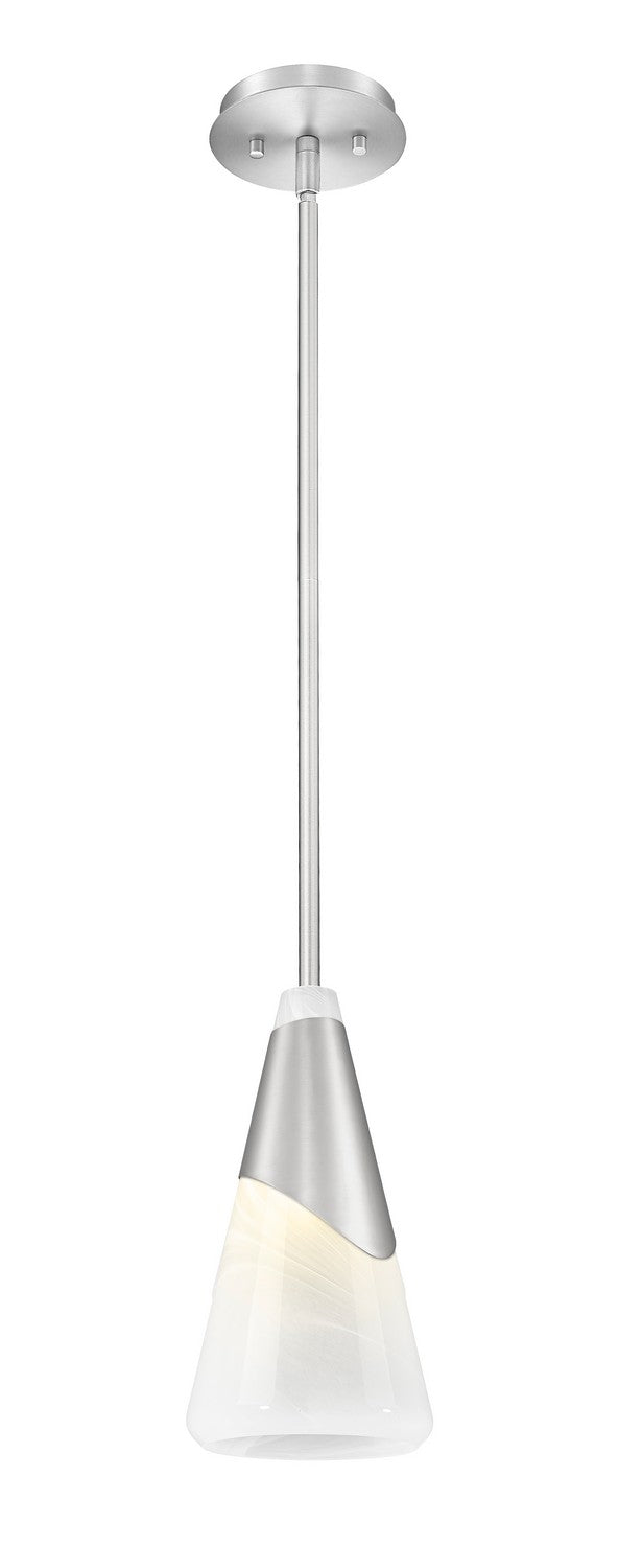 Z-Lite Canada - 828P7-ROD-BN - One Light Pendant - Aimie - Brushed Nickel