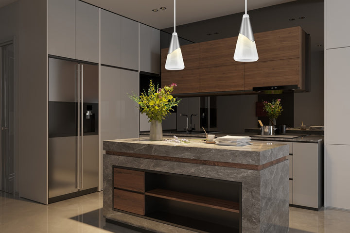 Z-Lite Canada - 828P7-ROD-BN - One Light Pendant - Aimie - Brushed Nickel