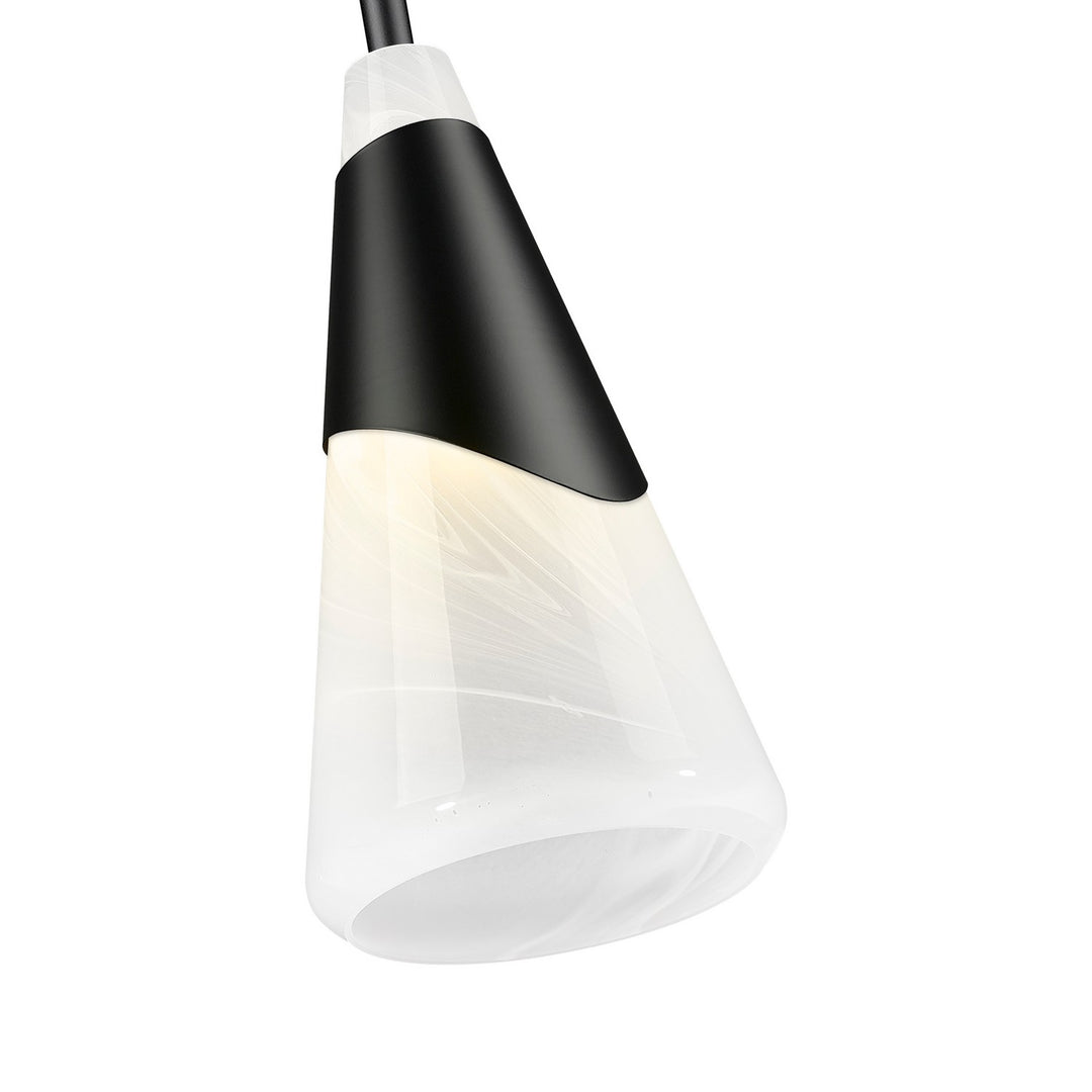 Z-Lite Canada - 828P7-ROD-MB - One Light Pendant - Aimie - Matte Black