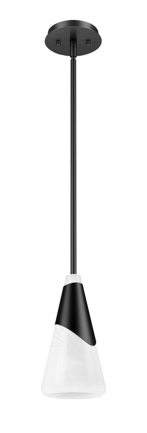 Z-Lite Canada - 828P7-ROD-MB - One Light Pendant - Aimie - Matte Black