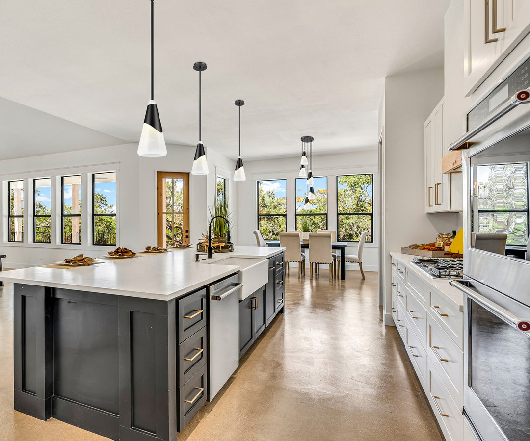 Z-Lite Canada - 828P7-ROD-MB - One Light Pendant - Aimie - Matte Black