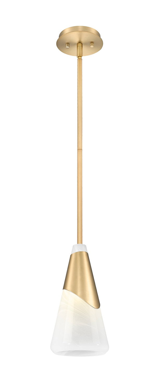 Z-Lite Canada - 828P7-ROD-MGLD - One Light Pendant - Aimie - Modern Gold