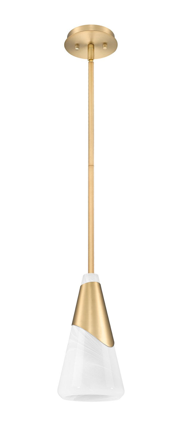 Z-Lite Canada - 828P7-ROD-MGLD - One Light Pendant - Aimie - Modern Gold