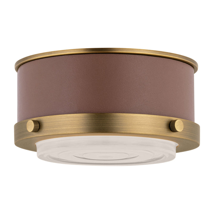 Visual Comfort Studio Canada - LF1071TWB - LED Flush Mount - Marlowe - Time Worn Brass