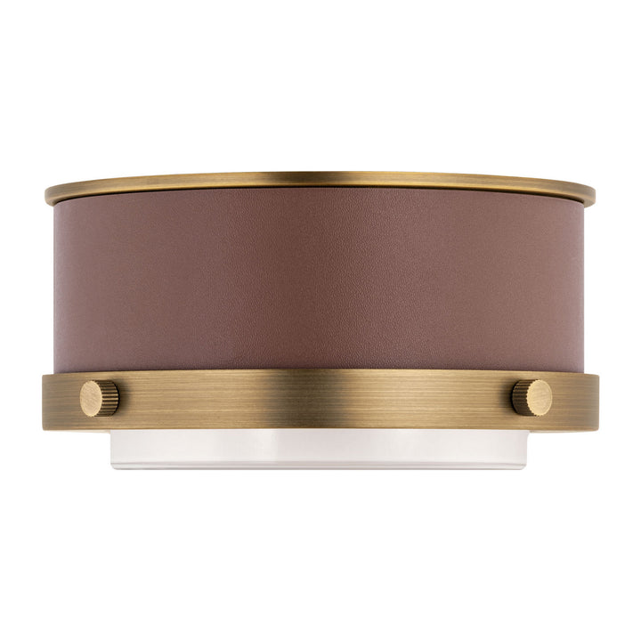 Visual Comfort Studio Canada - LF1071TWB - LED Flush Mount - Marlowe - Time Worn Brass