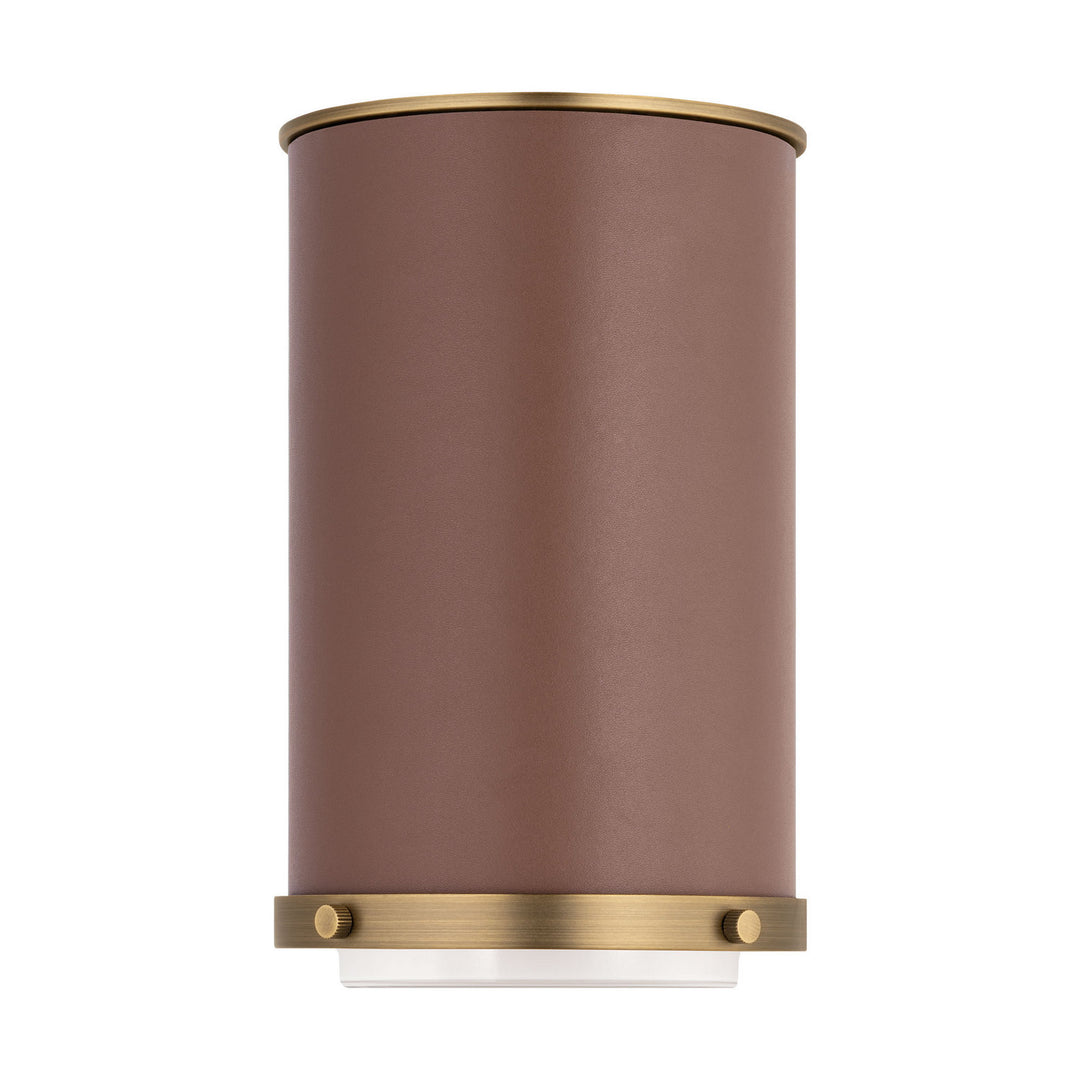 Visual Comfort Studio Canada - LF1081TWB - One Light Flush Mount - Marlowe - Time Worn Brass