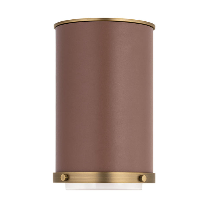 Visual Comfort Studio Canada - LF1081TWB - One Light Flush Mount - Marlowe - Time Worn Brass