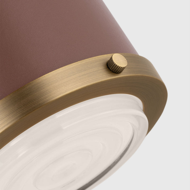 Visual Comfort Studio Canada - LF1081TWB - One Light Flush Mount - Marlowe - Time Worn Brass