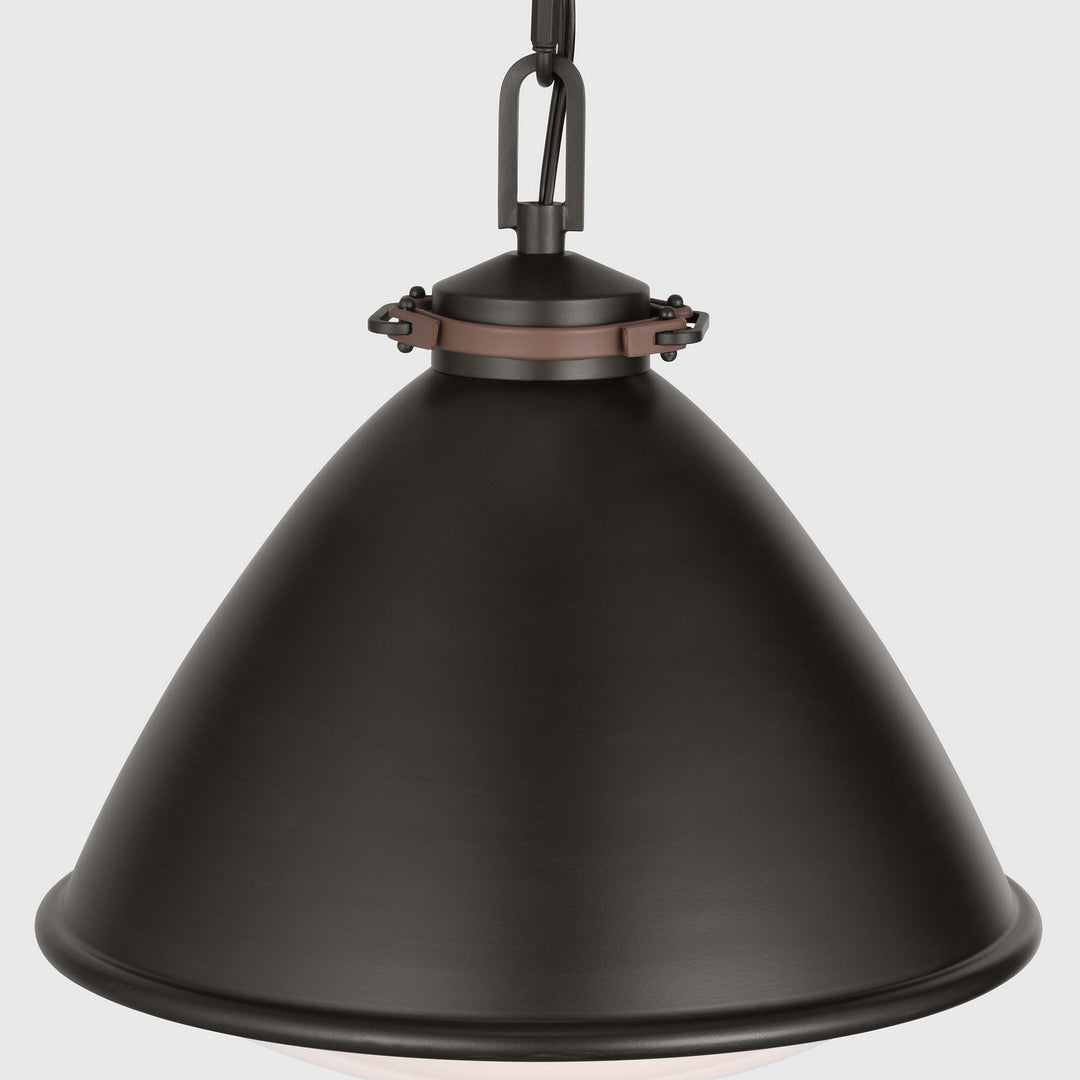 Visual Comfort Studio Canada - LP1111AI - One Light Pendant - Hayward - Aged Iron