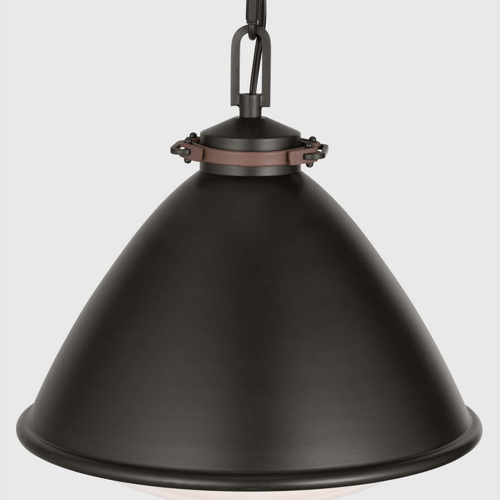 Visual Comfort Studio Canada - LP1111AI - One Light Pendant - Hayward - Aged Iron
