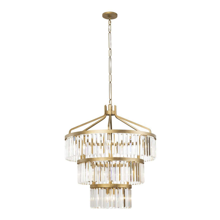Social Club 15 Light Pendant in Havana Gold Varaluz