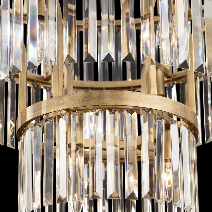 Social Club 15 Light Pendant in Havana Gold Varaluz