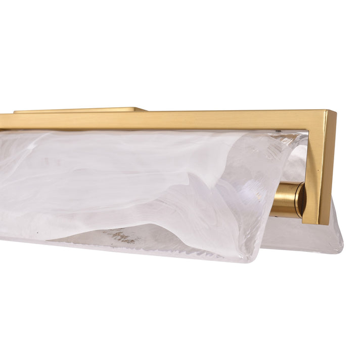 Varaluz - 531B02SB - LED Bath Fixture - Mingle - Satin Brass
