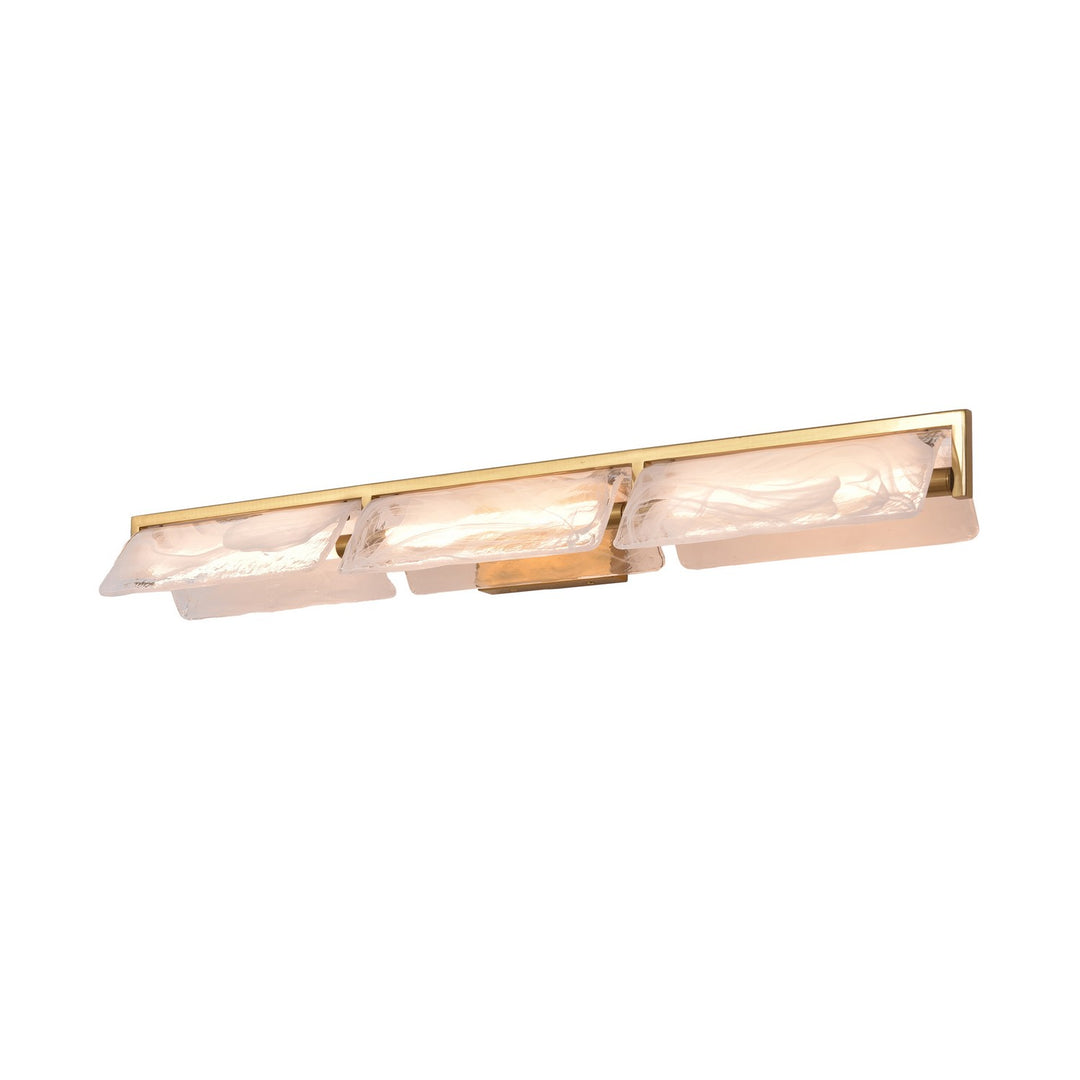 Varaluz - 531B03SB - LED Bath Fixture - Mingle - Satin Brass