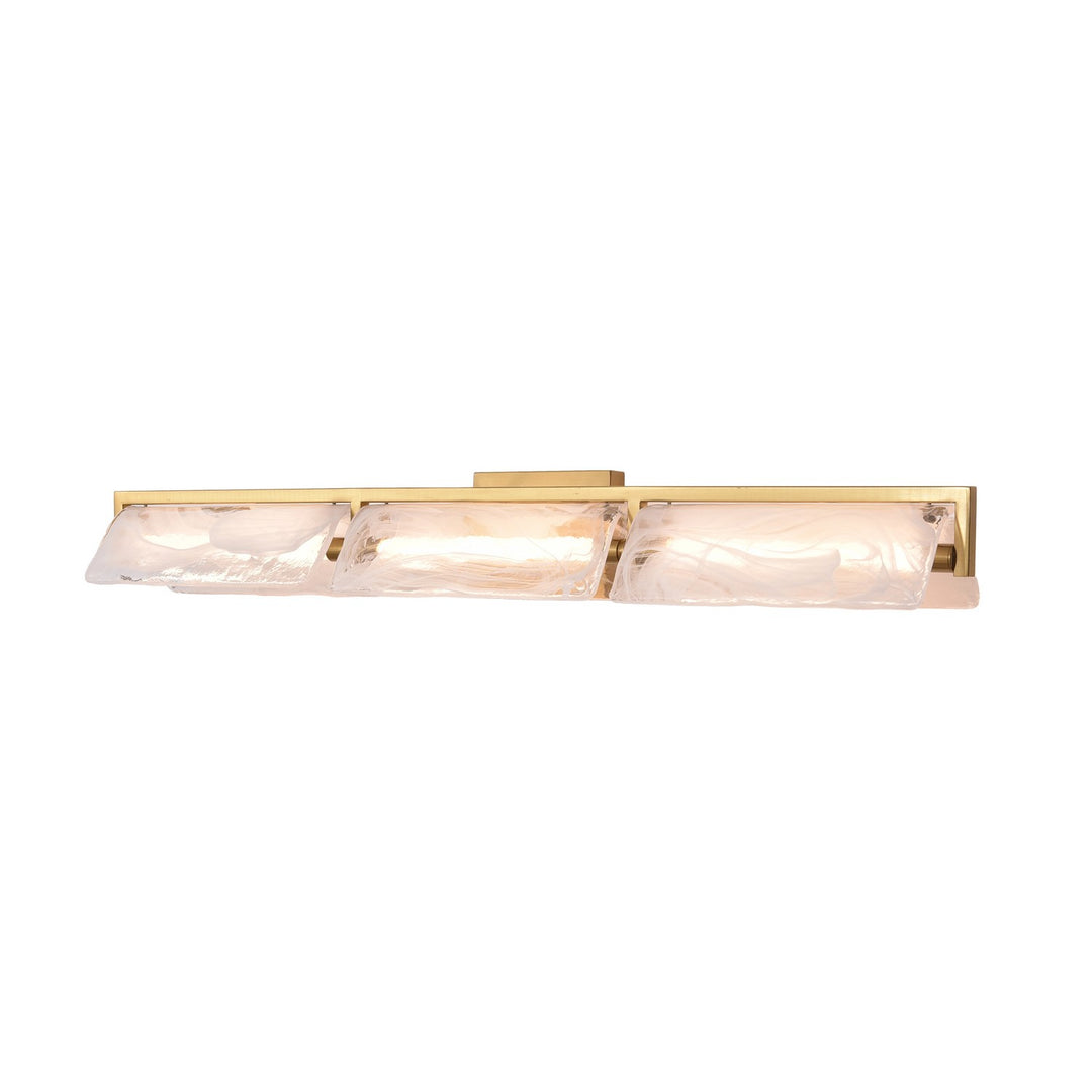Varaluz - 531B03SB - LED Bath Fixture - Mingle - Satin Brass