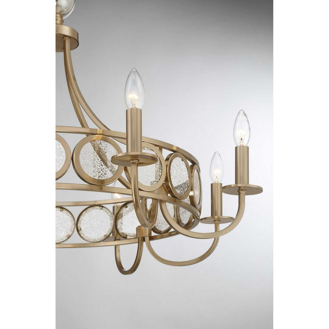Savoy House - 1-1205-8-127 - Eight Light Chandelier - Hearst - Noble Brass