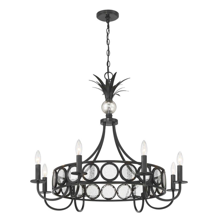 Savoy House - 1-1205-8-188 - Eight Light Chandelier - Hearst - Black Tourmaline