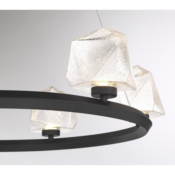 Savoy House - 1-1237-6-89 - LED Chandelier - Castello - Matte Black