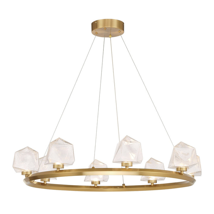 Savoy House - 1-1238-8-322 - LED Chandelier - Castello - Warm Brass