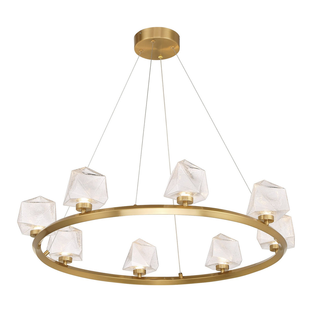 Savoy House - 1-1238-8-322 - LED Chandelier - Castello - Warm Brass