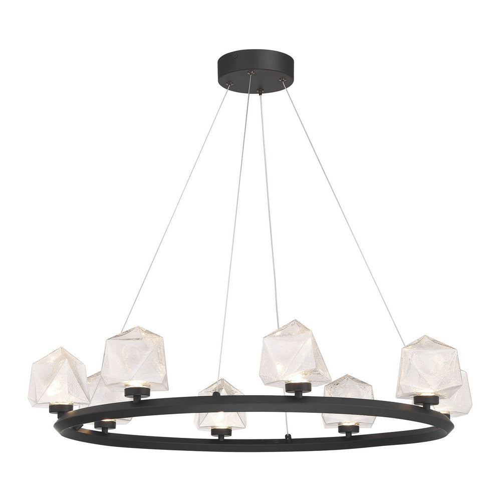 Savoy House - 1-1238-8-89 - LED Chandelier - Castello - Matte Black