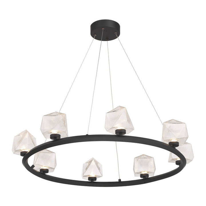 Savoy House - 1-1238-8-89 - LED Chandelier - Castello - Matte Black