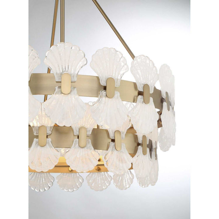 Savoy House - 1-3606-5-127 - Five Light Chandelier - Bancroft - Noble Brass