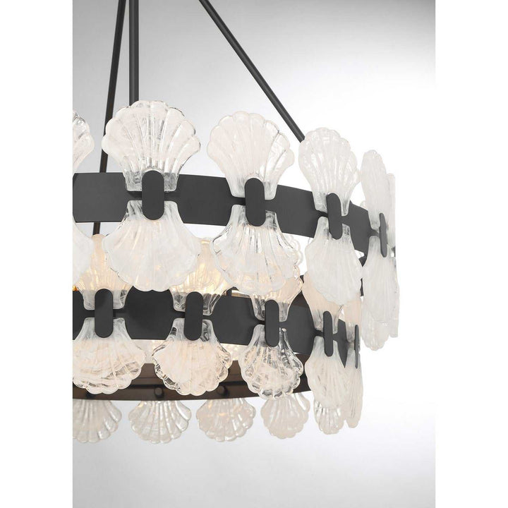 Savoy House - 1-3606-5-89 - Five Light Chandelier - Bancroft - Matte Black