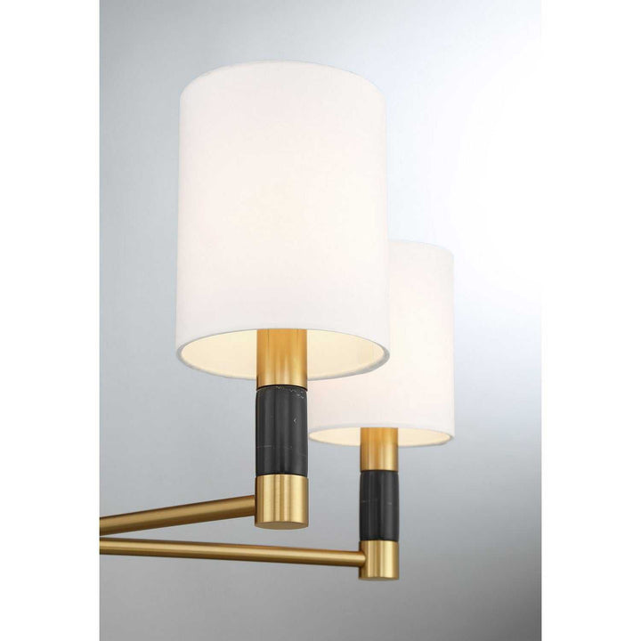 Savoy House - 1-4606-5-322 - Five Light Chandelier - Conrad - Warm Brass