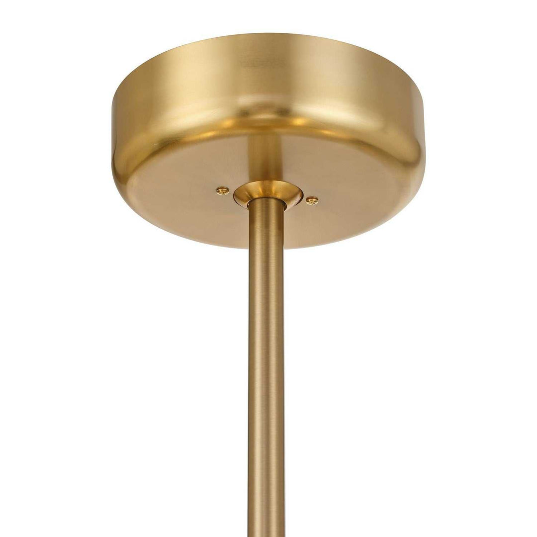 Mansell LED Fan D'Lier in Warm Brass Savoy House